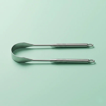 Raspador Limpiador Lengua Limpieza Lingual Facil Acero Inoxidable