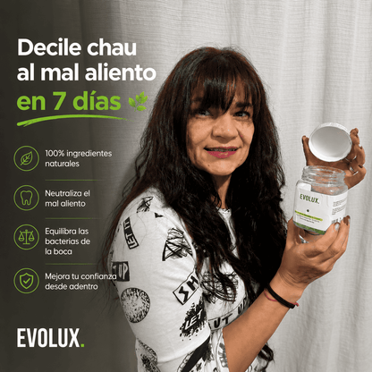 EVOLUX ™ Gomitas Funcionales contra el mal aliento