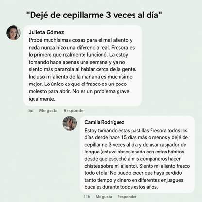 EVOLUX ™ Gomitas Funcionales contra el mal aliento