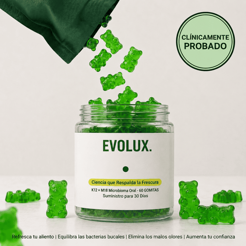 EVOLUX ™ Gomitas Funcionales contra el mal aliento