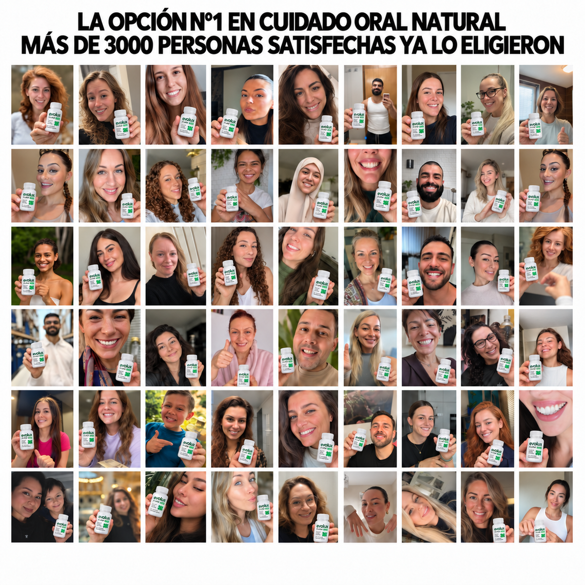 Evolux™ - Probiotico oral para Aliento Fresco